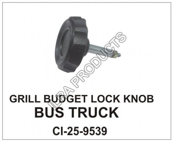 Grill budget lock knob