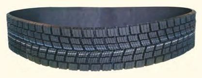 Continues Precured Tread Rubber