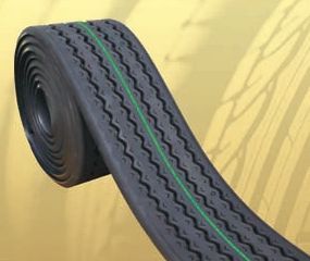 Single Green Precured Tread Rubber