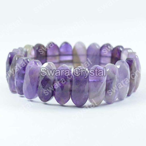 LOTUS STONESROCKS Amethyst Bracelet, For Crystal Therapy / Healing, Size:  Size Of Beads 8 mm Round Beads at Rs 250/piece in Mumbai