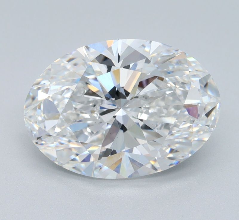 Oval Shaped 4.00ct E VS1 IGI Certified Lab Grown CVD Diamond
