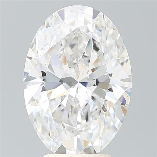 Oval Shaped 4.25ct E VS2 IGI Certified Lab Grown CVD Diamond