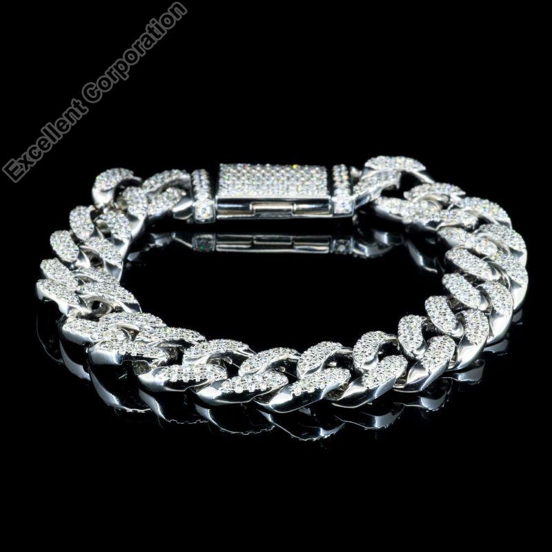 Cuban Link Diamond Bracelets