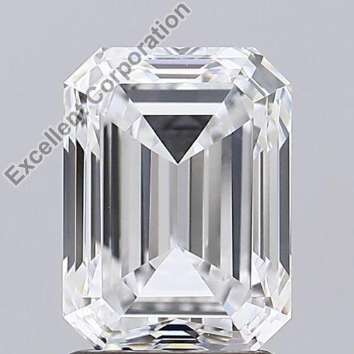 Emerald 2.50ct E VS1 IGI Certified Lab Grown CVD Diamond