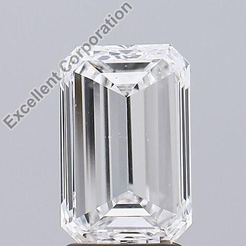 Emerald 3.00ct E VS2 IGI Certified Lab Grown CVD Diamond