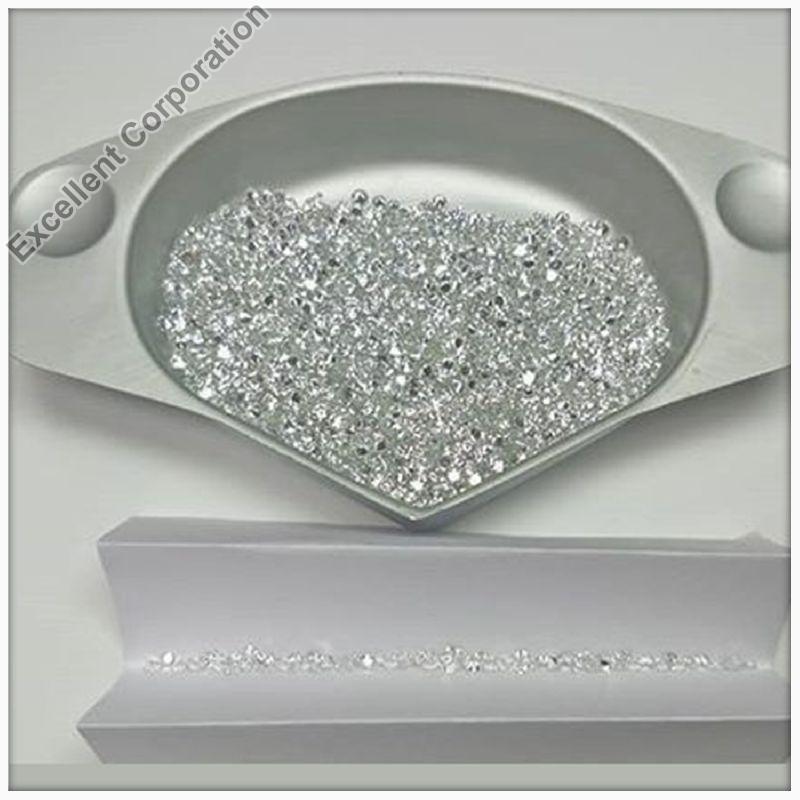 Round Brilliant Cut Type 2 2mm DEF VVS VS HPHT Diamond