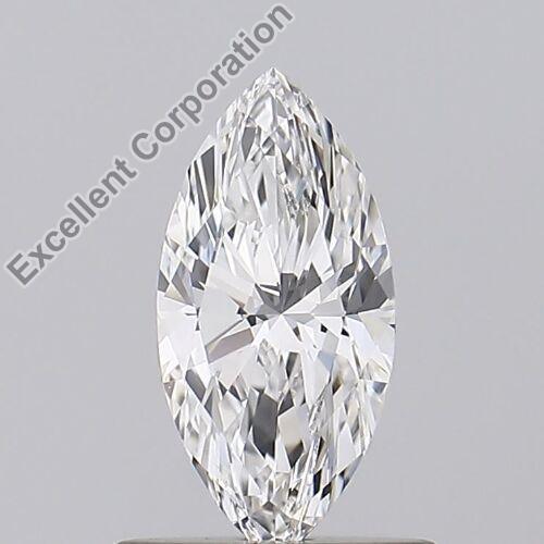 Marquise Cut 0.53ct F VVS2 IGI Certified Lab Grown CVD Diamond