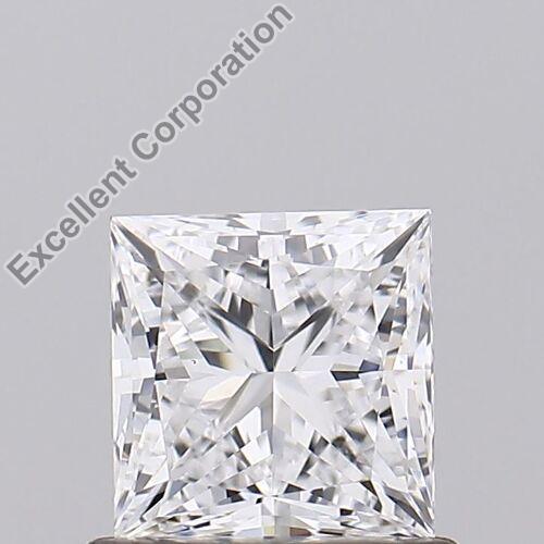 Princess Cut 0.90ct E VVS2 IGI Certified Lab Grown CVD Diamond