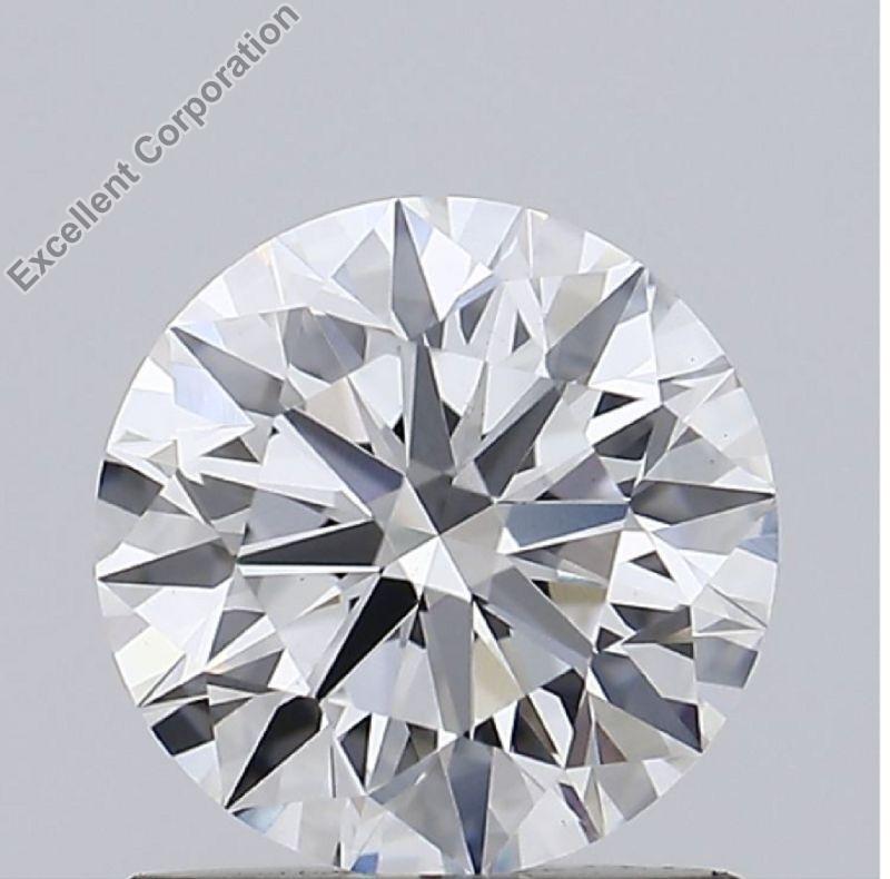 Round Shaped 1.12ct D VVS2 GIA Certified Lab Grown CVD Diamond