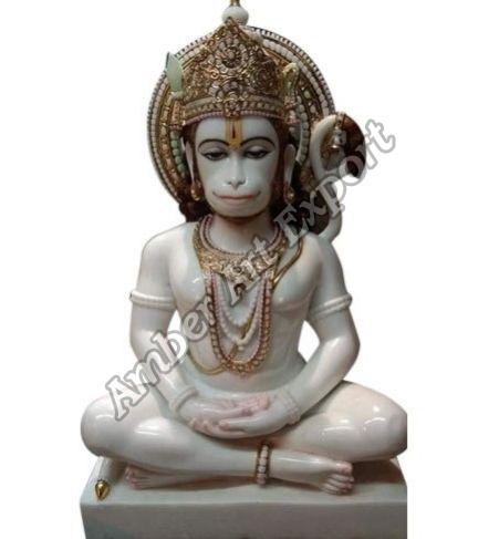 Marble Lord Hanuman Statue