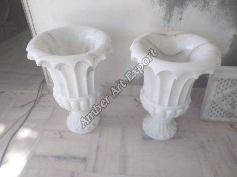 Sandstone and Marble Flower Pot