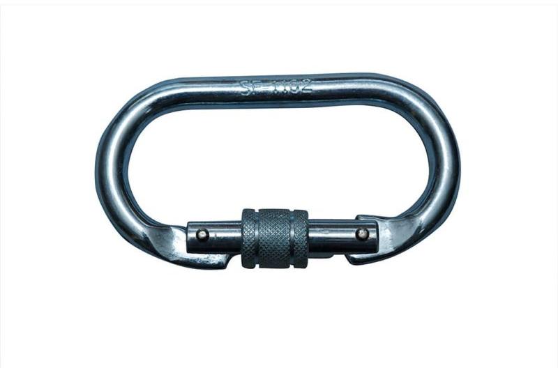 Steel Screw Locking Karabiner