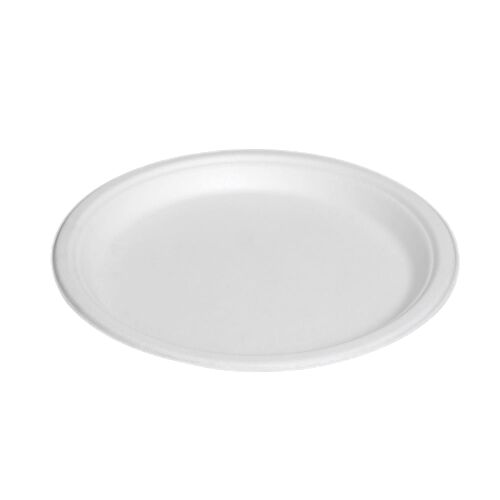 10 Inch Round Bagasse Plate