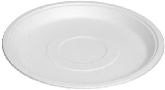 12 Inch Round Bagasse Plate