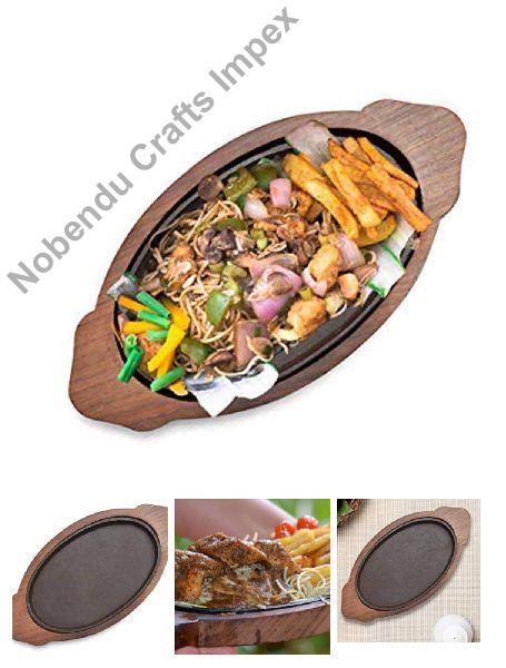 Wooden Sizzler Plate
