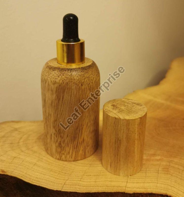 30ml Wooden Cosmetic Dropper Bottle