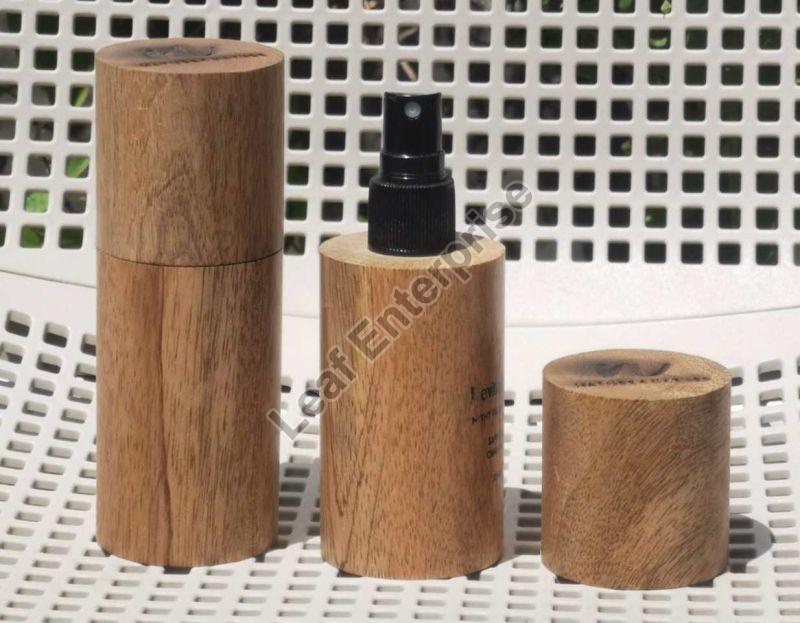 50ml Wooden Cosmetic Spray Bottle