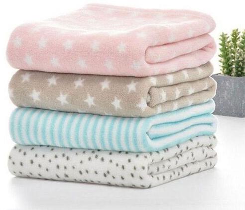 Mix Baby Printed Fleece Blankets