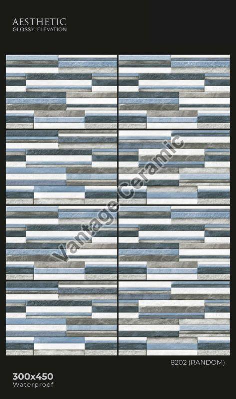 Elevation Series Glossy Waterproof Wall Tiles