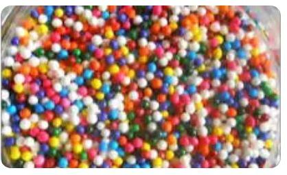 Multicolor CMS Shiny Balls Granules