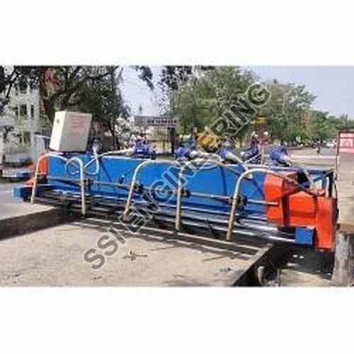 Automatic Blue Concrete Road Paver Machine