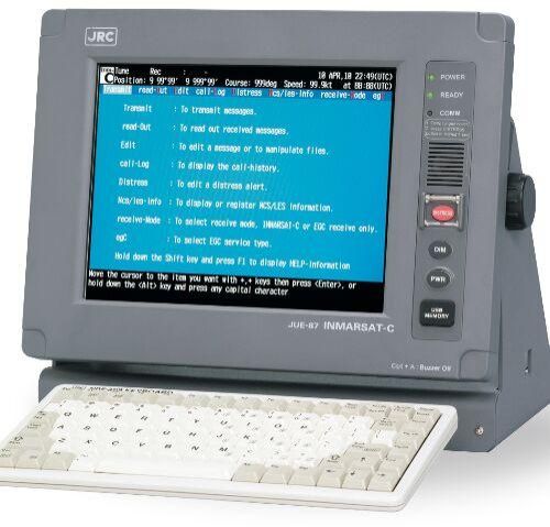 jrc jue-87 inmarsat c communication equipments