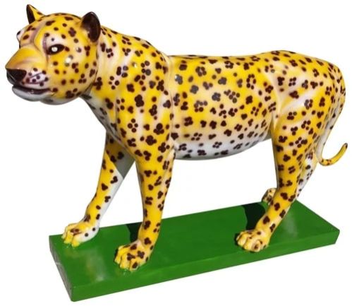 FRP Leopard Statue