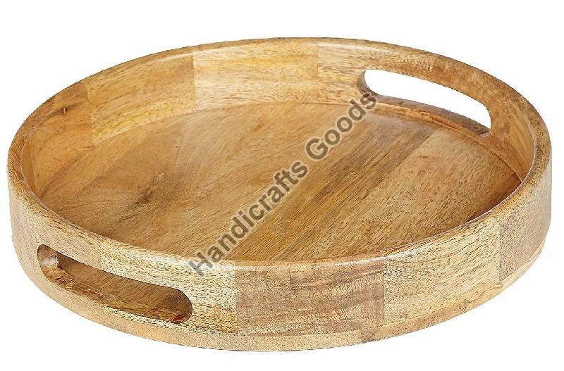 Wooden full Round Tray