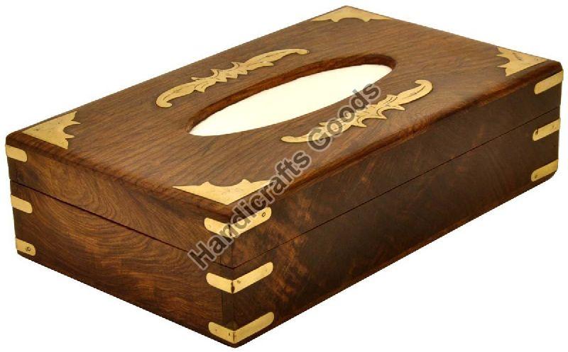 Wooden Handmade Tissue Box