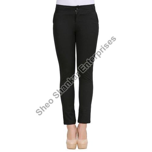 Cotton Plain Women New Fashion Bell Bottom Trousers, Size: 30.0 at Rs  320/piece in Surat
