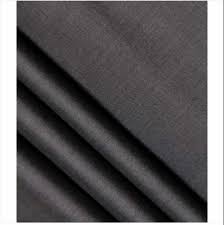 Black Mens Trouser Fabric