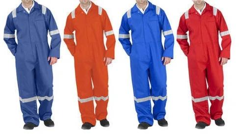 Polyester Industrial Safety Uniform Fabric