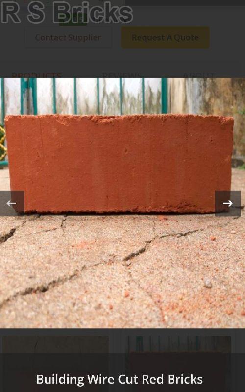 Wire Cut Clay Bricks