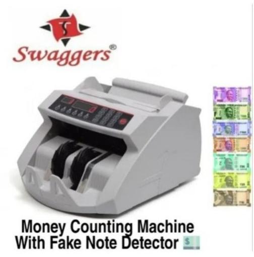 Swaggers Automatic Note Counting Machine With Fake Note Detection