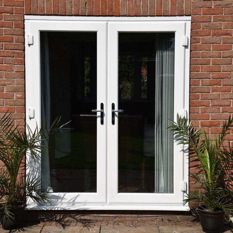 UPVC Double Panel Door