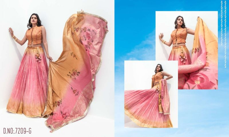 Ladies Fancy Chiffon Silk Lehenga Choli