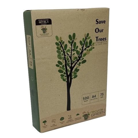 SOT Evergreen A4 75 GSM Recycled Printing Copier Paper