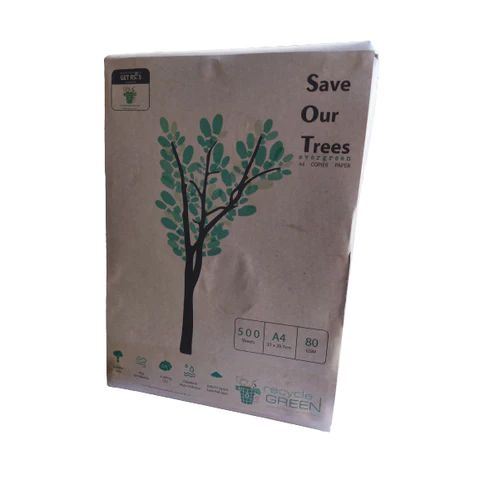 SOT Evergreen A4 80 GSM Recycled Printing Copier paper