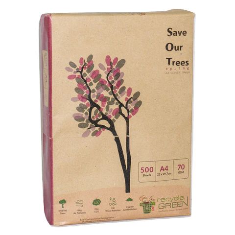 SOT Spring A4 70 GSM Recycled Printing Copier Paper