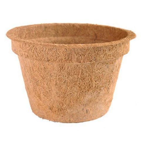 6 Inch Sustainable Recycled Coconut Coir Pot