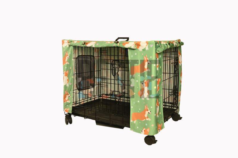 42 Inch Dog Green Crate Cover