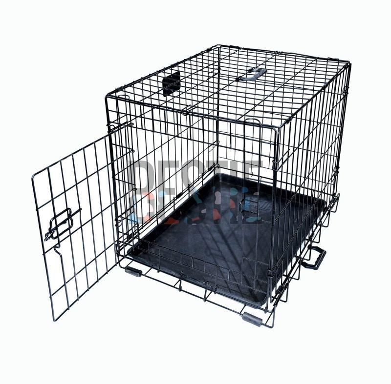 D-Crate 42 Inch Black Dog Cage