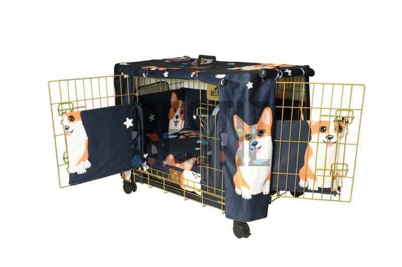 36 Inch PET Combo Blue Dog Cage