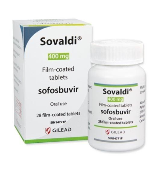 Sovaldi Sofosbuvir 400mg Tablets