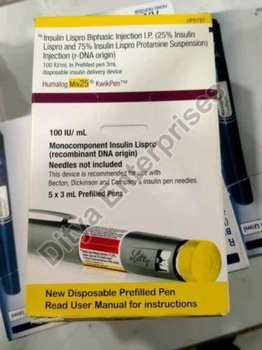 Monocomponent Insulin Lispro Pen