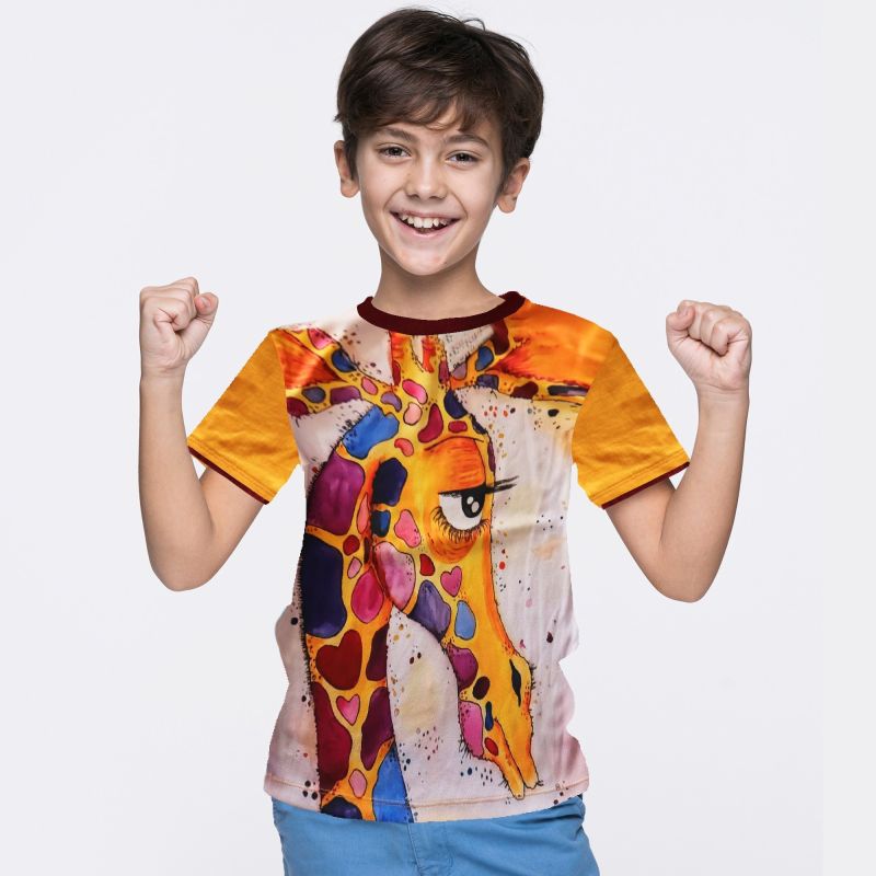 Boys Round Neck T-shirt