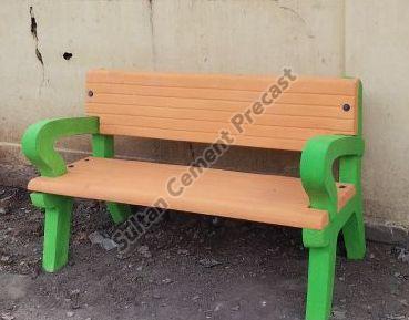 Precast Brown Garden Bench