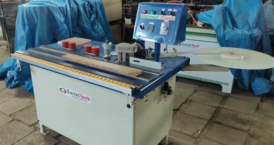 Manual Edge Banding Machine with Single Side Trimming
