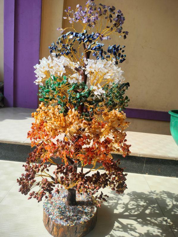Multicolor Seven Chakras Tree