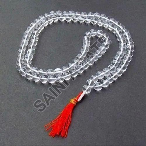 White Crystal Mala